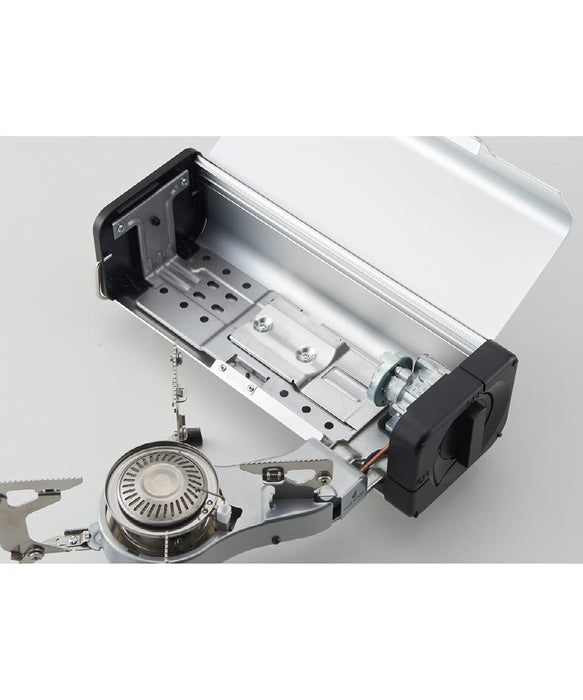 Iwatani Fore Winds Portable Silver Folding Camping Stove for Outdoor Use-Kiichin - The #1 Place for Japanese Goods in Your Hand!