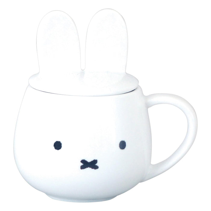 Kaneshotouki Miffy Mug w/Ear Lid 270ml 200101-Kiichin - The #1 Place for Japanese Goods in Your Hand!