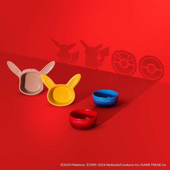 Le Creuset Pokemon Mini Dish Set of 4 Official Japanese Edition-Kiichin - The #1 Place for Japanese Goods in Your Hand!