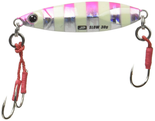 Major Craft Jigpara Shore Slow 30G Metal Jig #26 Zebra Pink Jpslow-30-Kiichin - The #1 Place for Japanese Goods in Your Hand!