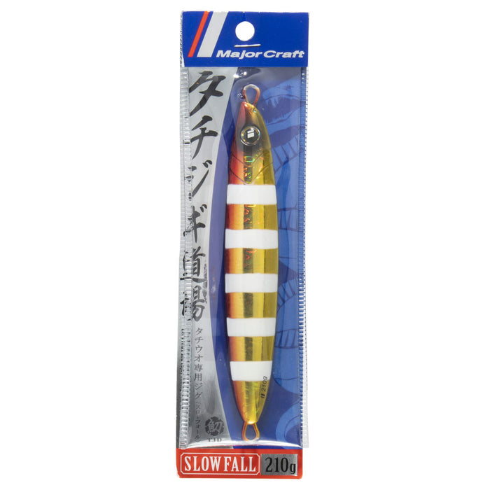 Major Craft Metal Jig Tachijigi Dojo Slow Fall 210g TJD Slow-210#8-Kiichin - The #1 Place for Japanese Goods in Your Hand!