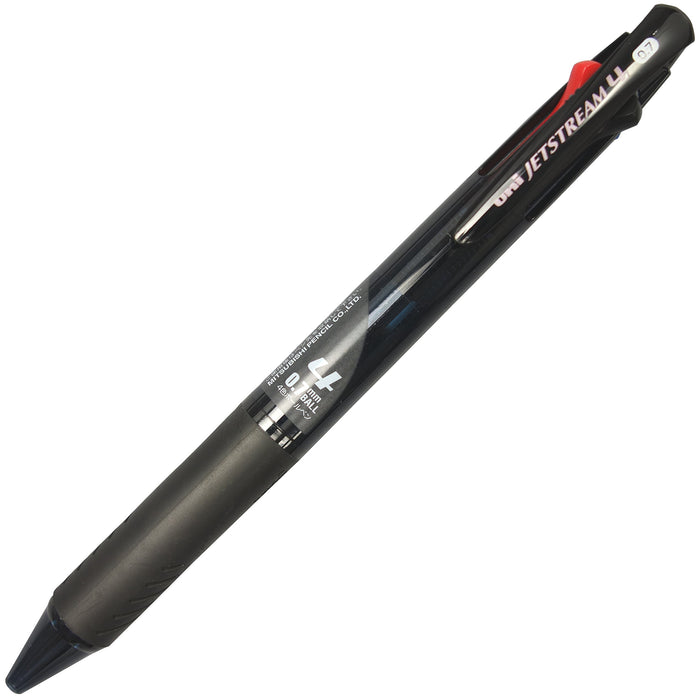 Mitsubishi Pencil Japan 4 Color Ballpoint Pen Jetstream 0.7 Transparent Black Sxe450007T.24-Kiichin - The #1 Place for Japanese Goods in Your Hand!