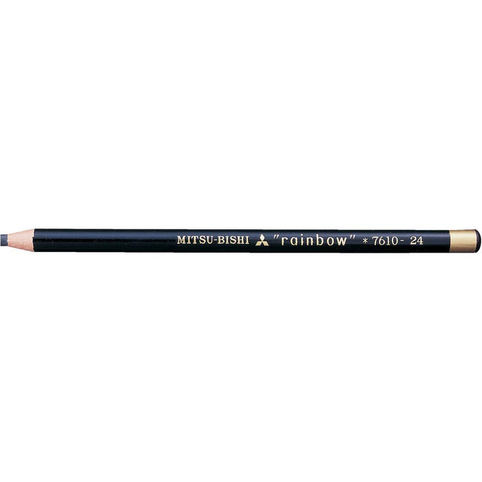 Mitsubishi Pencil No.7610 - Black Colored Aqueous Dermatograph Pencils Pack of 12-Kiichin - The #1 Place for Japanese Goods in Your Hand!