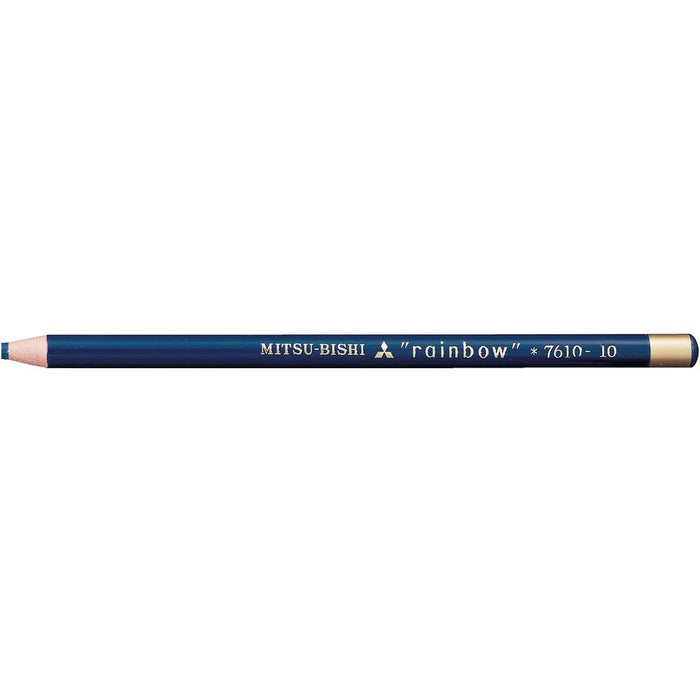 Mitsubishi Pencil No.7610 Indigo Colored Aqueous Dermatograph Pack of 12-Kiichin - The #1 Place for Japanese Goods in Your Hand!