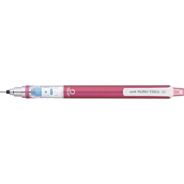 Mitsubishi Pencil Kurtoga 0.7mm Mechanical Pencil with Auto Lead Rotation Pink-Kiichin - The #1 Place for Japanese Goods in Your Hand!