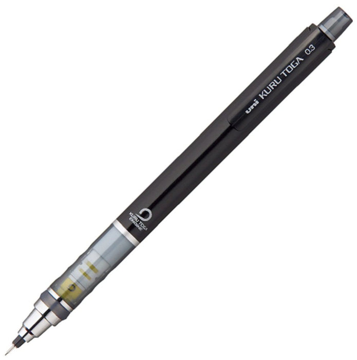 Mitsubishi Pencil Kurutoga Mechanical Pencil 0.3 Auto Lead Rotation Black M34501P.24-Kiichin - The #1 Place for Japanese Goods in Your Hand!