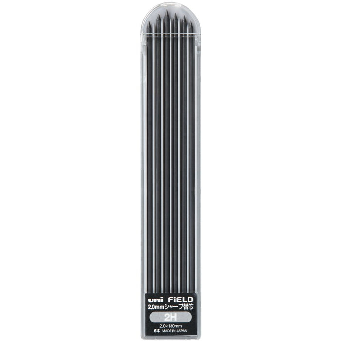 Mitsubishi Pencil 2H Mechanical Pencil Lead Field 2.0 10 Pieces U202101P2H-Kiichin - The #1 Place for Japanese Goods in Your Hand!