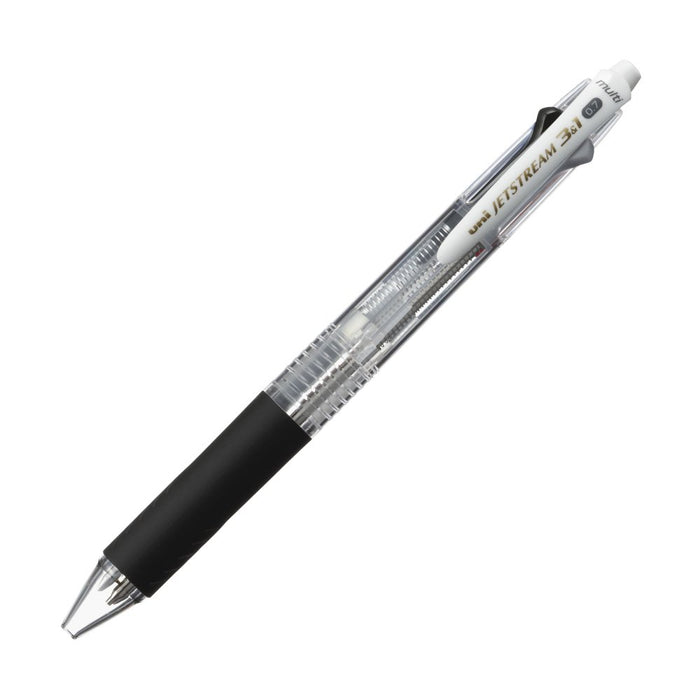Mitsubishi Pencil Jet Stream 3-in-1 Multi-Function Pen 0.7mm Transparent Easy to Write-Kiichin - The #1 Place for Japanese Goods in Your Hand!