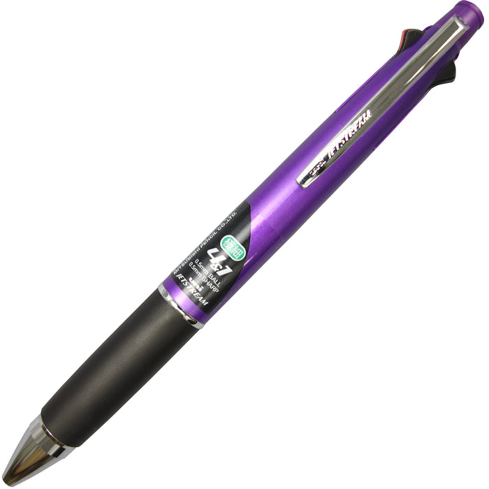 Mitsubishi Pencil Multifunction Jet Stream Pen 4&1 0.5 Easy-Writing Purple-Kiichin - The #1 Place for Japanese Goods in Your Hand!