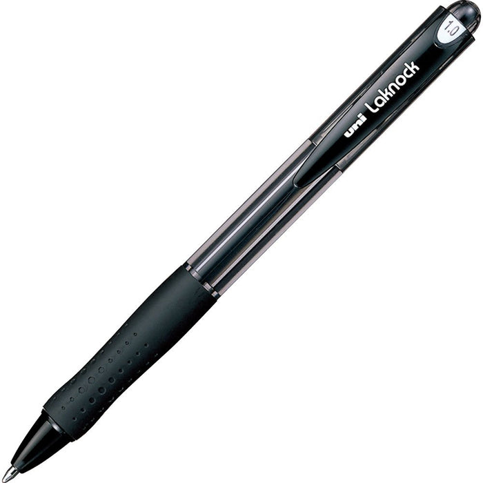 Mitsubishi Pencil Oil-Based Black Ballpoint Pen - Berry Raku Knock 1.0 SN10010-Kiichin - The #1 Place for Japanese Goods in Your Hand!