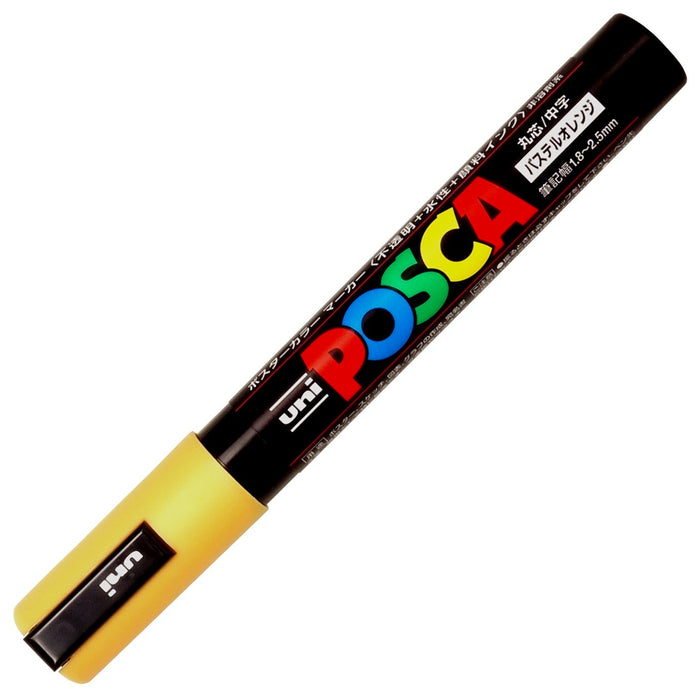 Mitsubishi Pencil Posca Medium Point Water-Based Pen Pastel Orange 10-Pack-Kiichin - The #1 Place for Japanese Goods in Your Hand!