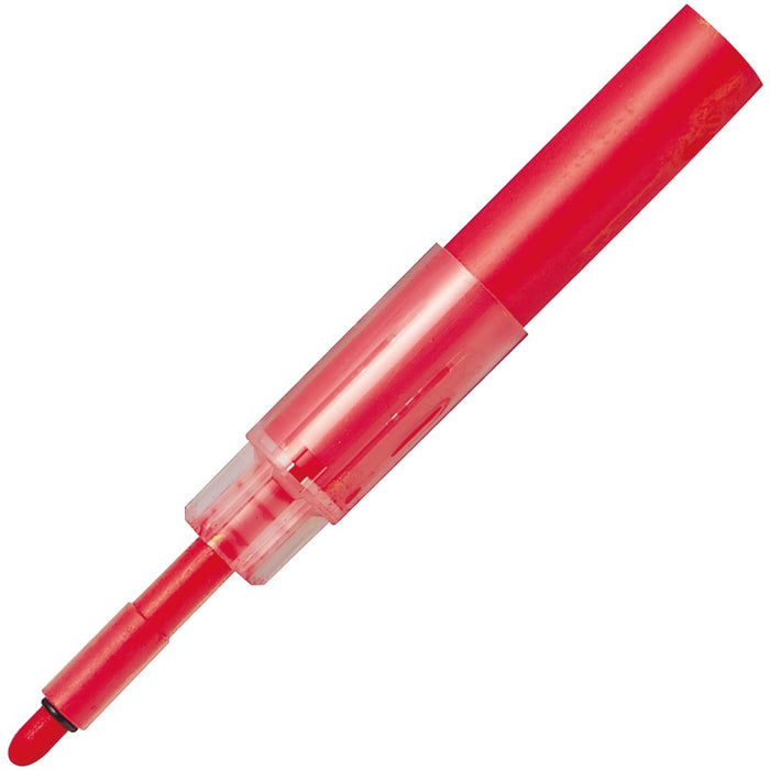 Mitsubishi Pencil Medium Point Whiteboard Marker Red Ink 10-Pack Refillable Pwbr1004M-Kiichin - The #1 Place for Japanese Goods in Your Hand!