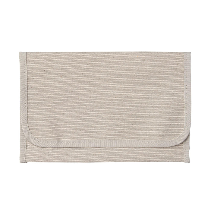 Muji A6 Cotton Health Handbook Case Small Navy Mother and Child Compatible