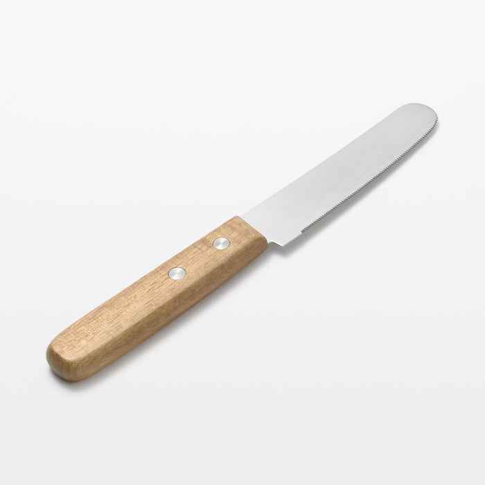 Muji Wooden Handle Flexible Table Knife 20cm Long 83913281