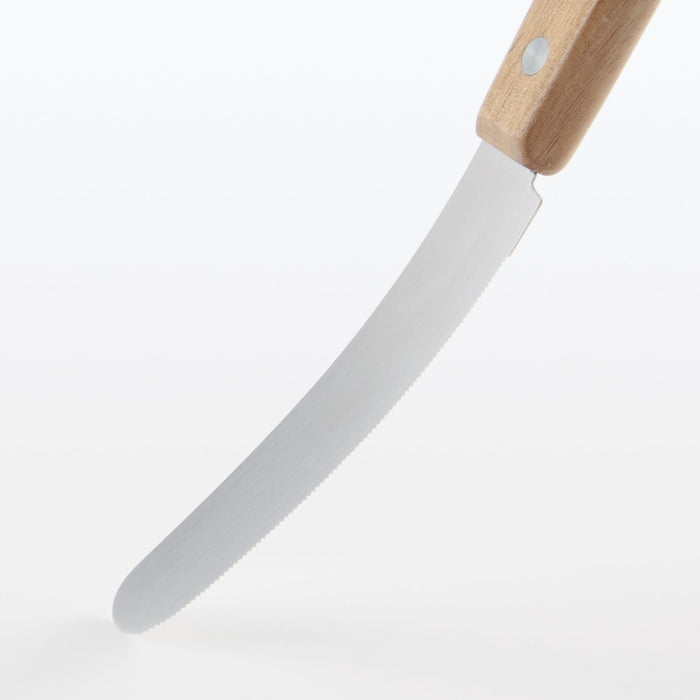 Muji Wooden Handle Flexible Table Knife 20cm Long 83913281