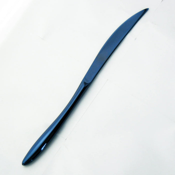 Nagao Iki 22.1Cm Stainless Steel Dinner Knife Indigo Blue White Japan-Kiichin - The #1 Place for Japanese Goods in Your Hand!