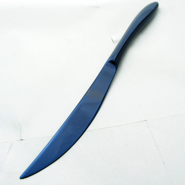 Nagao Iki 22.1Cm Stainless Steel Dinner Knife Indigo Blue White Japan-Kiichin - The #1 Place for Japanese Goods in Your Hand!
