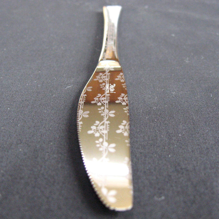 Nagao Iki 21.1Cm Sakura Dinner Knife 18-8 Stainless Steel with Box Japan Made-Kiichin - The #1 Place for Japanese Goods in Your Hand!