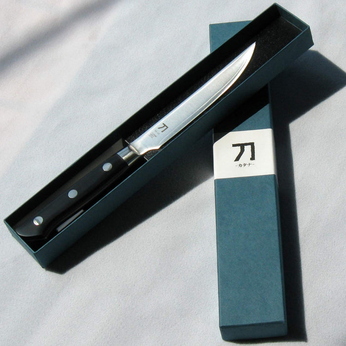 Nagao Katana VG-10 Steak Knife 12cm Blade 23.5cm Total Length Japan Made-Kiichin - The #1 Place for Japanese Goods in Your Hand!