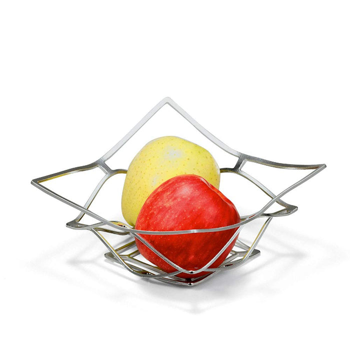 Nousaku Kago Handcrafted Tinware Flexible Square Basket 200x200mm-Kiichin - The #1 Place for Japanese Goods in Your Hand!