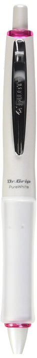Pilot Dr. Grip Pure White Ballpoint Pen 0.7mm Pink Oil-Based Ink-Kiichin - The #1 Place for Japanese Goods in Your Hand!