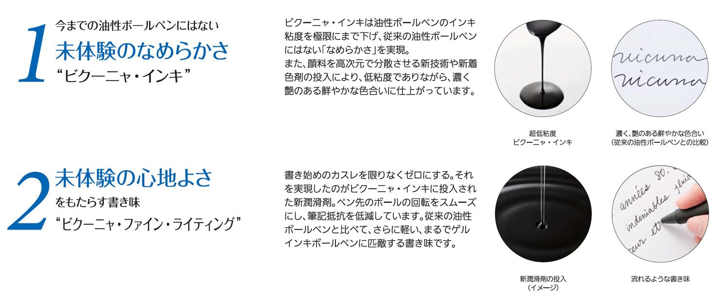 Pentel Vicuna 4-Color 0.7mm Ballpoint Pen in Black - BXC47A-Kiichin - The #1 Place for Japanese Goods in Your Hand!