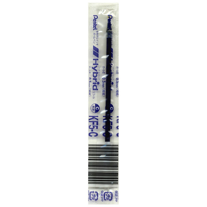 Pentel Blue Ballpoint Pen Refill Hybrid 0.5 Kf5-C Set of 10-Kiichin - The #1 Place for Japanese Goods in Your Hand!