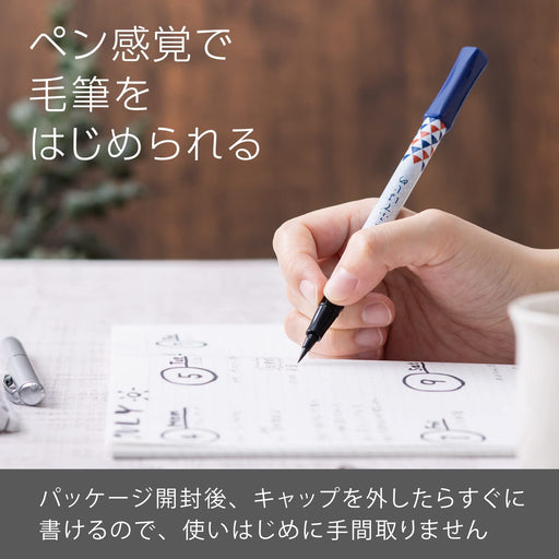 Pentel Fude Hajime Scale Pattern Brush Pen Xgfd40Ca2-A-Kiichin - The #1 Place for Japanese Goods in Your Hand!