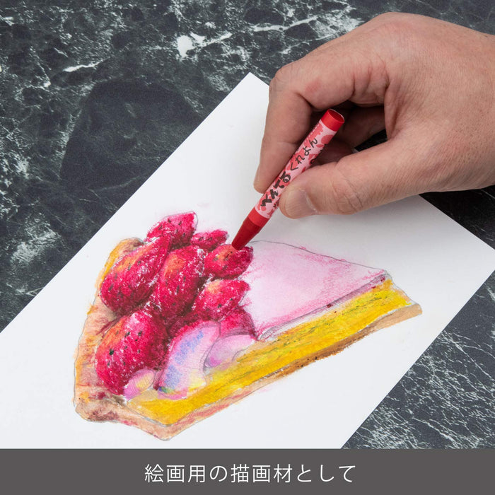 Pentel 10-Piece PTC-T78R Crayon Set in Kichairo Color-Kiichin - The #1 Place for Japanese Goods in Your Hand!