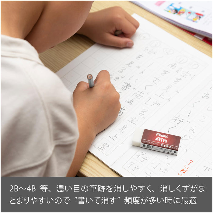 Pentel Ein Zeas10 Bulk Pack of 30 High-Quality Erasers-Kiichin - The #1 Place for Japanese Goods in Your Hand!