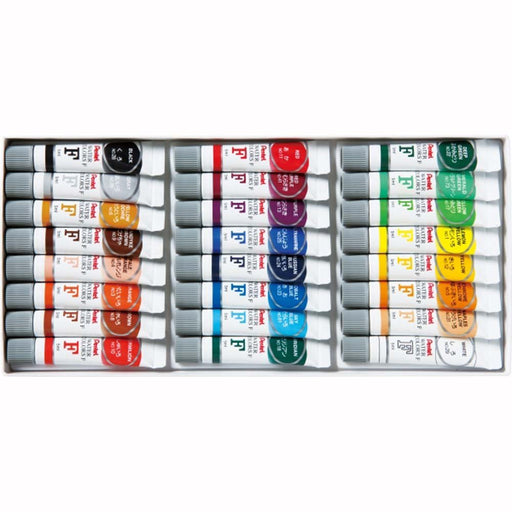 Pentel 24-Color F Watercolor Lamitube Set - Vibrant High-Quality Colors-Kiichin - The #1 Place for Japanese Goods in Your Hand!