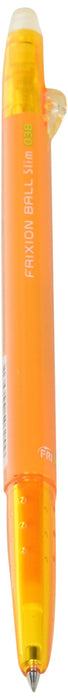 Pilot Pentel Frixion Ball Slim 038 Orange Apricot Ballpoint Pen-Kiichin - The #1 Place for Japanese Goods in Your Hand!