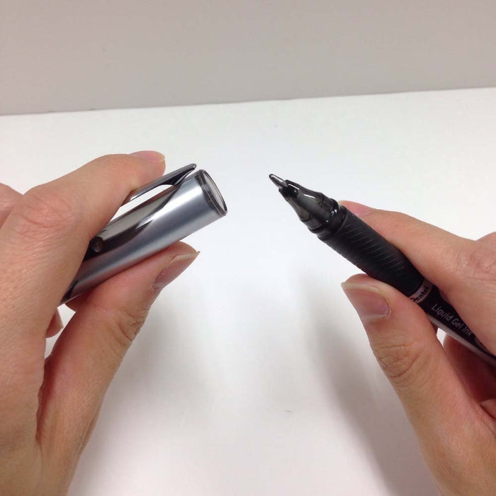 Pentel Energel 1.0 Black Gel Ink Ballpoint Pen Pack of 5-Kiichin - The #1 Place for Japanese Goods in Your Hand!