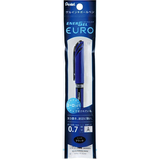 Pentel EnerGel Euro Black Gel Ink Ballpoint Pens 0.7mm 5-Pack-Kiichin - The #1 Place for Japanese Goods in Your Hand!
