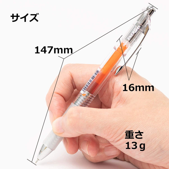 Pentel Energel In Free 0.5 Gel Ink Ballpoint Pen Orange Pack of 10-Kiichin - The #1 Place for Japanese Goods in Your Hand!