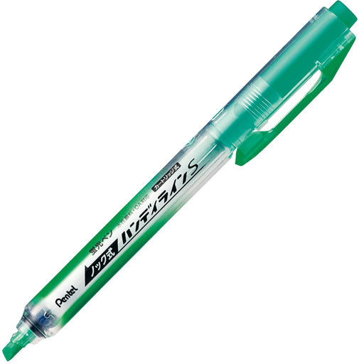 Pentel Handy Line S Light Green Highlighter Pack of 10 SXNS15-K-Kiichin - The #1 Place for Japanese Goods in Your Hand!
