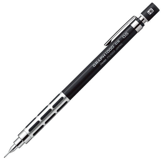 Pentel Graph 1000Cs Black Mechanical Pencil - XPG1005CSA Model-Kiichin - The #1 Place for Japanese Goods in Your Hand!