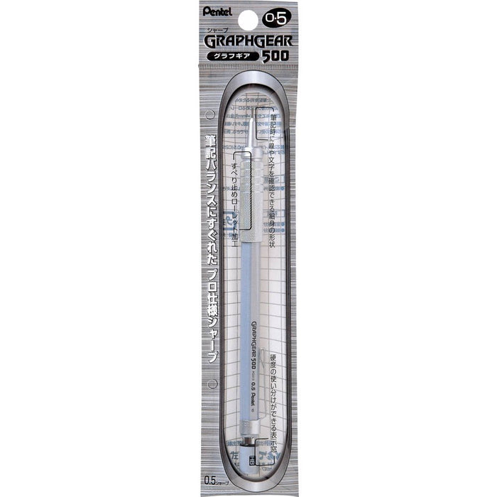 Pentel Graph Gear 500 Mechanical Pencil - 0.5mm XPG515-Kiichin - The #1 Place for Japanese Goods in Your Hand!