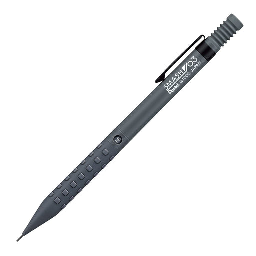 Pentel Smash Dark Gray Mechanical Pencil with 0.3mm Lead Q1003-N-Kiichin - The #1 Place for Japanese Goods in Your Hand!