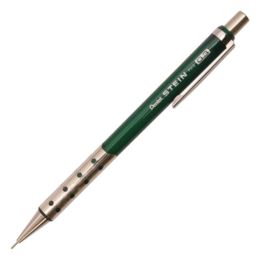 Pentel Stein Sharp Clear Green 0.3mm Mechanical Pencil P313-CD-Kiichin - The #1 Place for Japanese Goods in Your Hand!