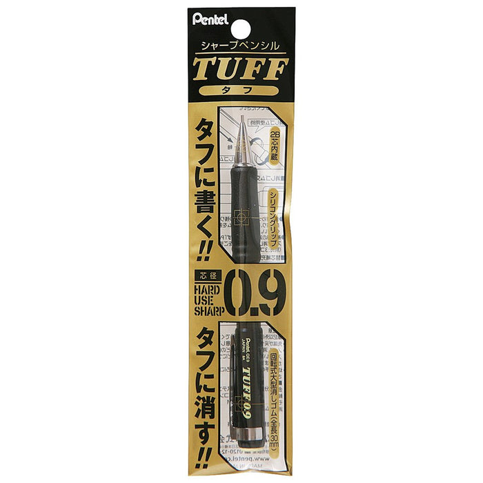 Pentel Tough XQE9-A 0.9 5 Mechanical Pencil with Black Axis-Kiichin - The #1 Place for Japanese Goods in Your Hand!