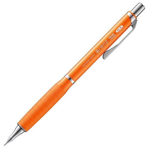 Pentel 0.3mm Mechanical Pencil with Orange Rubber Grip and Orange Shaft-Kiichin - The #1 Place for Japanese Goods in Your Hand!