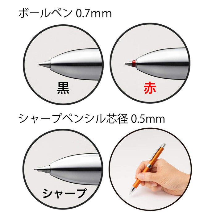 Pentel Vicuna EX BXW1575F Multifunctional Orange Ballpoint Pen-Kiichin - The #1 Place for Japanese Goods in Your Hand!