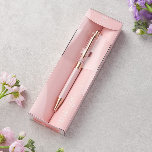 Pentel Vicuna Ex Sierra Bx3005Cp Oil-Based 0.5mm Ballpoint Pen with Pink Barrel-Kiichin - The #1 Place for Japanese Goods in Your Hand!
