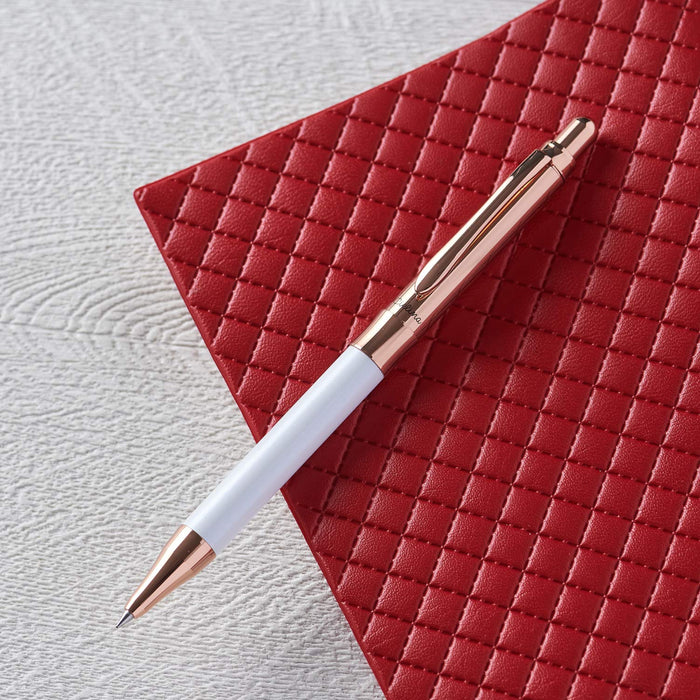 Pentel Vicuna Ex Sierra Bx3005Cw Ballpoint Pen 0.5mm Tip White Barrel 28g Weight-Kiichin - The #1 Place for Japanese Goods in Your Hand!