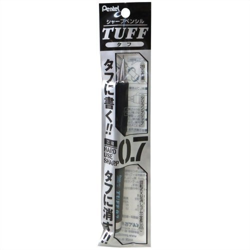 Pentel Tough Mechanical Pencil 0.7mm with Black Shaft - XQE7-A-Kiichin - The #1 Place for Japanese Goods in Your Hand!