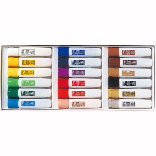 Pentel 18 Colors Polytube Watercolor Paint F WFC1-18 Set-Kiichin - The #1 Place for Japanese Goods in Your Hand!