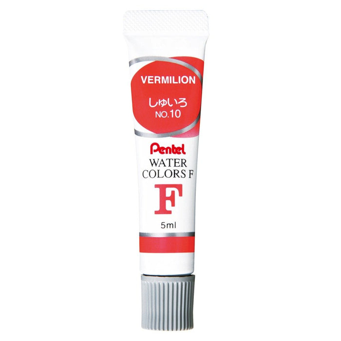 Pentel WFR-T10 Watercolor Paints F Set of 10 White-Kiichin - The #1 Place for Japanese Goods in Your Hand!