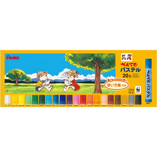 Pentel Ghsr-20 Pastel Set - Premium 20 Color Collection by Pentel-Kiichin - The #1 Place for Japanese Goods in Your Hand!