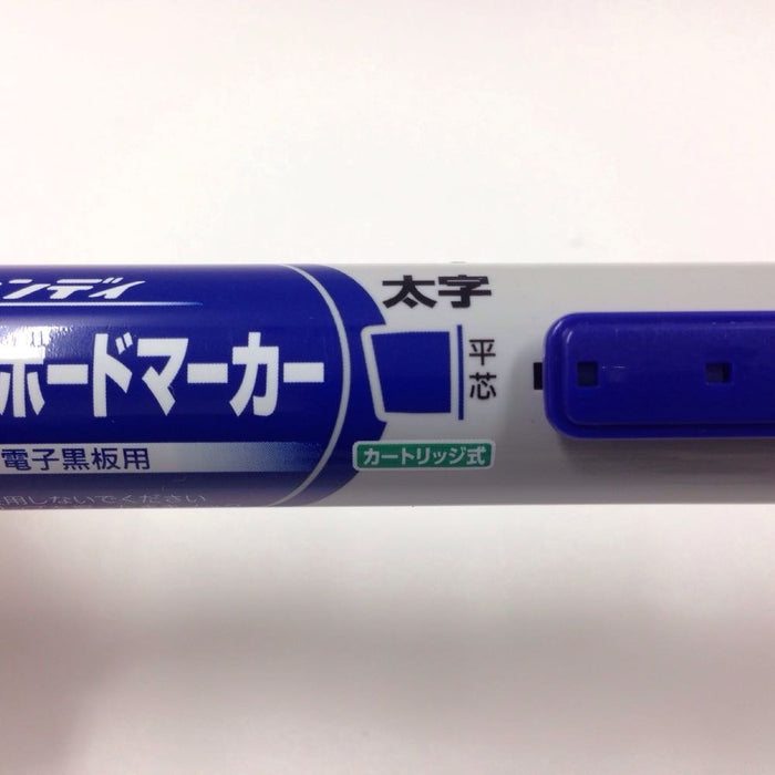 Pentel Blue Ink Retractable Whiteboard Marker Flat Lead MWXN6M-C 10-Pack-Kiichin - The #1 Place for Japanese Goods in Your Hand!